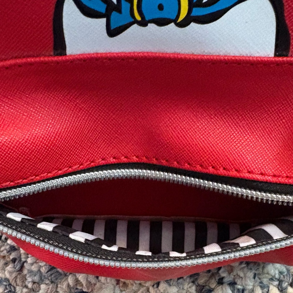 Marc Tetro Westie Dog Red Mini Backpack PVC Designer Bag - Picture 8 of 10